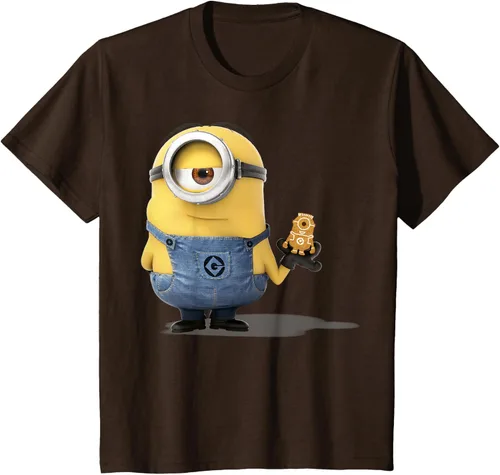 Vista 50 de Camiseta Despicable Me Minions Holding A Ginger Bread Minion Retrato Pequeña