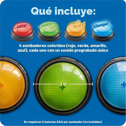 Vista 7 de Chicharras de sonidos y luces de Learning Resources, juego de 4