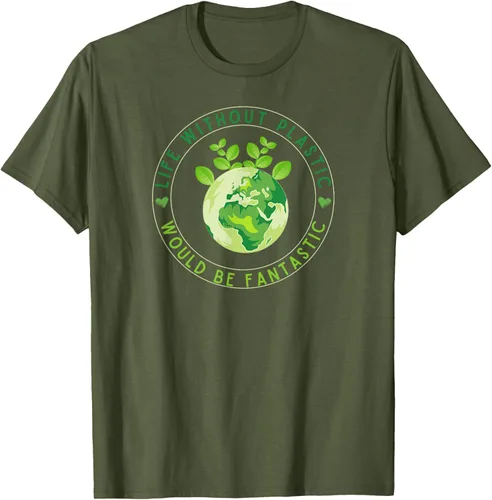 Vista 52 de Life Without Plastic Ecology Planet Original Vegan Gift T-Shirt