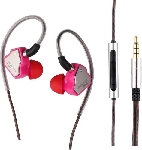 Vista 17 de Linsoul 7Hz Salnotes Zero HiFi 10mm controlador dinámico auricular que se ajusta al oído IEM con diafragma compuesto de metal, placa frontal