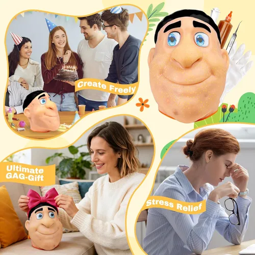Vista 7 de Juguete antiestrés recargable para adultos – Juguete sensorial para aliviar la ansiedad, diseño realista para apretar y reventar, divertido regalo