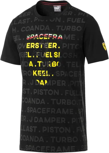 Vista 3 de Motorsport Ferrari Big Shield - Camiseta para hombre
