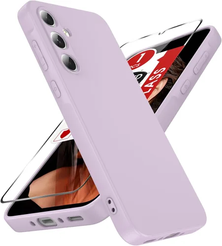 Vista 26 de LeYi Funda para Motorola Moto G Play 4G 2024: Funda para Moto G Play 4G 2024 con funda delgada y antiarañazos, silicona líquida a prueba de golpes