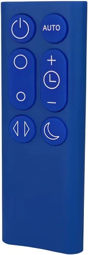 Vista 3 de Mando a distancia de repuesto compatible con ventilador purificador Dyson Pure Cool DP01 DP03 TP02 TP03 (azul)