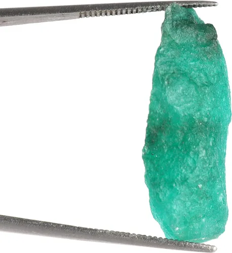 Vista 3 de Piedra energética natural de 20,85 quilates, esmeralda verde áspera certificada sin cortar, esmeralda curativa GC-678