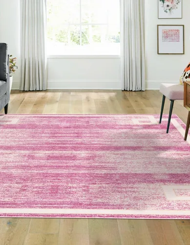 Vista 20 de Unique Loom Colección Uptown de Jill Zarin - Alfombra moderna con textura de estilo griego, color beige (1.25 x 1.85 m)