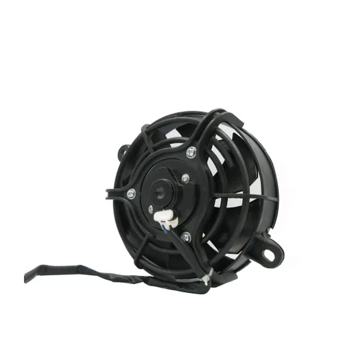Vista 4 de OTOM - Ventilador de refrigeración universal para motocicleta, enfriador de aceite, enfriador de agua, ventilador eléctrico de 4 pulgadas y 5