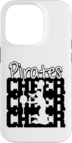 Vista 17 de Pirates Cheer Back to School Cheerleading Spirit Case for iPhone 16