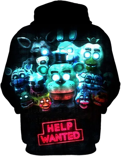 Vista 2 de BLYLUXU Youth Hoodie Boys and Girls 3D Printed Pullover Sweatshirt Kids Cartoon Game Sport Hoodie