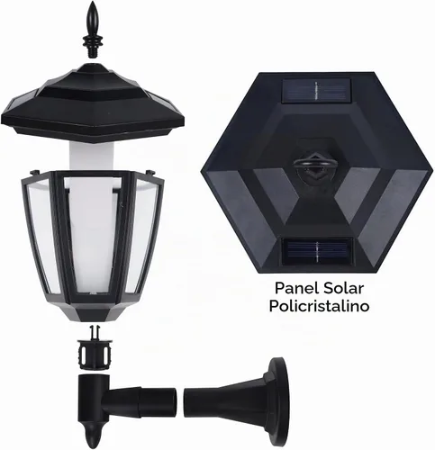 Vista 8 de Dynaming - Paquete de 2 linternas de llama solar de pared para exteriores, luces de pared montadas en la pared con energía solar, luces LED de llama