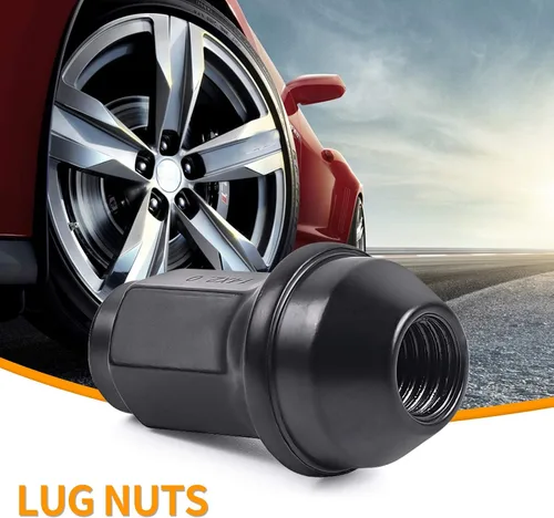 Vista 66 de MIKKUPPA 9/16-18 Tuercas de rueda OEM, reemplazo para tuercas de rueda Dodge Dakota 2005-2010, Durango 2004-2009, ruedas de fábrica Ram 1500