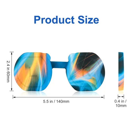 Vista 4 de Protector de lente compatible con PSVR2, cubierta de lente compatible con lentes PS VR 2, silicona suave, lavable, a prueba de polvo, antiarañazos