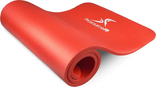 Vista 15 de ProsourceFit Extra Thick Yoga and Pilates Mat 1/2” (13mm) or 1" (25mm), 71-inch Long High Density Exercise Mat with Comfort Foam and Carrying Strap