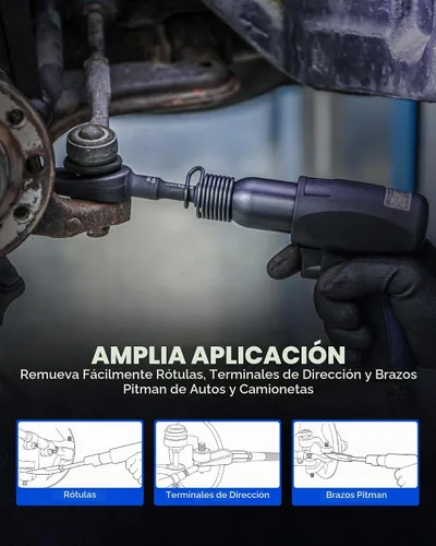 Vista 2 de Orion Motor Tech Juego de herramientas de horquilla en escabeche, herramienta separadora de juntas esféricas de 5 piezas, herramienta de extracción