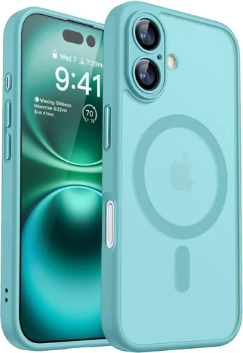 Vista 9 de CANSHN Funda magnética compatible con iPhone Air (6.5 pulgadas), mejorada [protección completa de la cámara] [compatible con Magsafe]