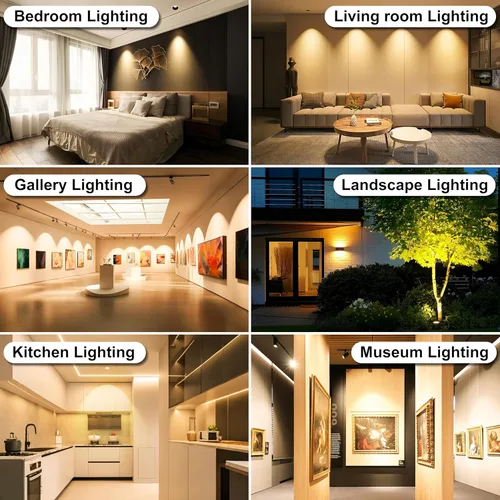Vista 7 de Boxlood Bombilla LED MR16 regulable que cumple con UL, 90% de ahorro de energía, 3000 K blanco cálido, ángulo de haz de 40 grados, CA/CC 12 V, 5