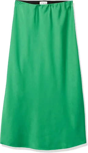 Vista 7 de The Drop Falda Maya sedosa para mujer