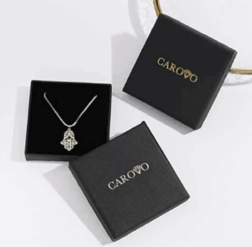 Vista 9 de CAROVO Pulseras de oro para mujer, pulseras chapadas en oro de 14 quilates para mujer, conjuntos de pulseras delicadas de espiga con clip de papel