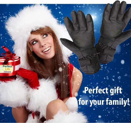 Vista 2 de Guantes cálidos con calefacción para hombres y mujeres, un tamaño para adultos, térmicos, eléctricos, a pilas, guantes de calentamiento perfectos