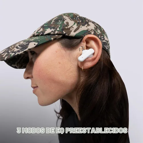 Vista 5 de Skullcandy Smokin' Buds Auriculares Inalámbricos, Auriculares Bluetooth, Ajuste de Aislamiento de Ruido, Hasta 20 Horas de Batería, IPX4 Resistente