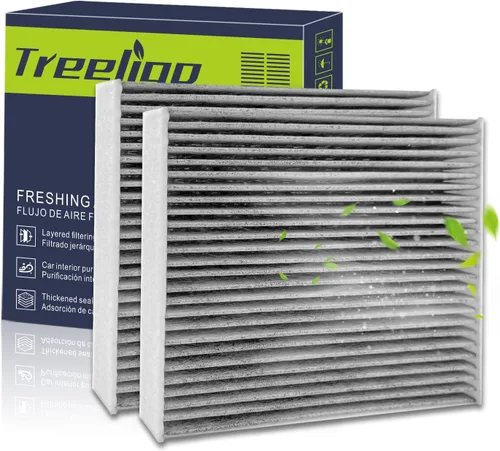 Vista 10 de Treeligo Paquete de 2 filtros de aire de cabina CF10134 Compatible con Honda Civic (2006-2015), Accord (2003-2022), CR-V (2007-2016), Odyssey