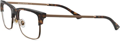 Vista 3 de Brooks Brothers Marcos rectangulares para gafas de prescripción Bb2046 para hombre