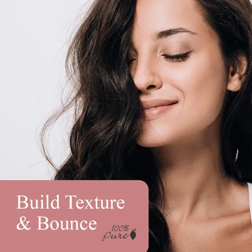 Vista 3 de 100% PURE Yuzu & Pomelo - Champú brillante y desintoxicación hidratante que ayuda a restaurar la vitalidad en el cabello seco y opaco, revitalizando