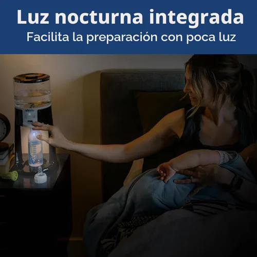 Vista 7 de Dr. Brown's Insta-Prep Dispensador de agua tibia con jarra de mezcla de fórmula para bebés, 36 onzas, oliva