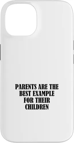 Vista 4 de iPhone 16 Parents are the best example for their children Case