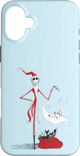 Vista 49 de Disney Nightmare Before Christmas Holiday Jack & Zero - Carcasa para iPhone 17