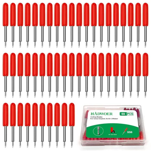 Vista 10 de Hadwoer Cuchillas de corte compatibles con Explore Air/Air 2/Explore Air 3/Explore 4, 10 cuchillas de punta fina de primera calidad compatibles