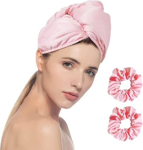 Vista 10 de Chloven Jumbo - Toalla de microfibra grande para cabello grueso para mujer