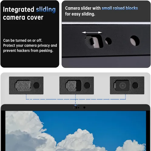 Vista 3 de Peslv Filtro de Privacidad Magnético para Macbook de 12 Pulgadas (2012-2017), Filtro Anti Luz Azul Deslumbrante Extraíble Filtro de Pantalla Mate