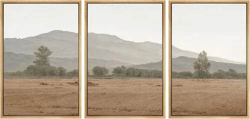 Vista 49 de SIGNWIN Lienzo enmarcado para pared, juego de arte dramático de cielo tormentoso, ilustraciones de paisaje nuboso Moody, arte moderno decorativo