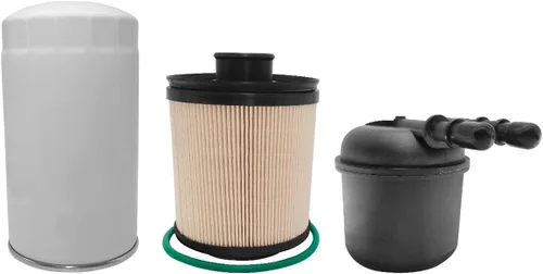Vista 14 de Separador de agua con filtro de combustible diésel de 6.7 Power-stroke │Reemplazo para motores diésel Ford F250 F350 F450 F550 Super Duty V8