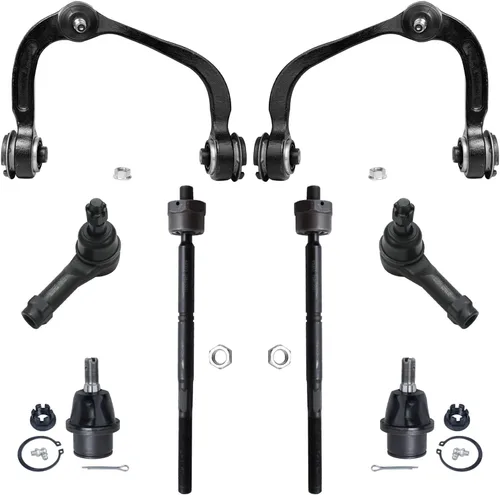 Vista 332 de Detroit Axle - Kit de brazos de control de extremo de 8 piezas para Toyota 2001-2003 Highlander 2002-2003 Camry Lexus ES300, 2 conjuntos de brazos