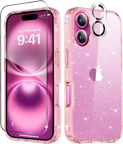 Vista 51 de MIODIK Compatible con Funda para iPhone Air, [Compatible con Magsafe] con Protector de Pantalla y Protección de Cámara Mejorada, Funda Protectora