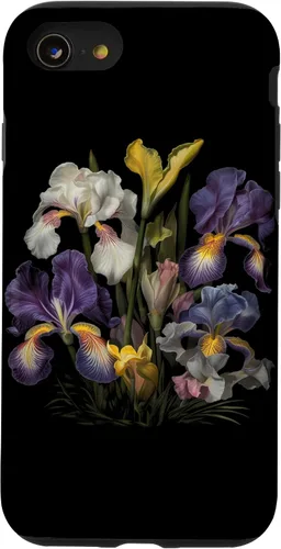 Vista 8 de iPhone 12 mini Iris Flower Garden Gardener Botanist Flowers Case