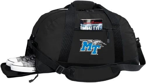 Vista 34 de Texas A&M Bolsa de lona - Texas A&M Aggies - Bolsas de gimnasio con bolsillo para zapatos, Negro