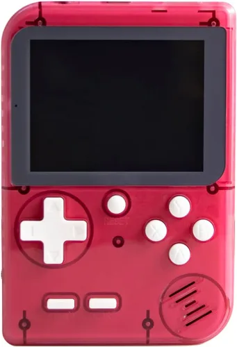 Vista 7 de Mini máquina de juegos retro con 400 juegos clásicos FC, consola de juegos de mano, pantalla a color de 2.8 pulgadas, soporte para salida de TV