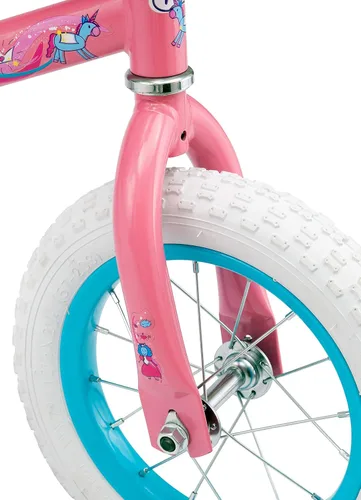 Vista 5 de Pacific Bicicleta de personaje para niños y niñas de 3 a 7 años, opción de ruedas de 12 o 16 pulgadas, marco de acero, frenos de posavasos, asiento