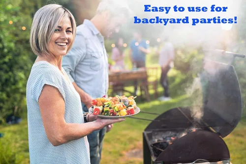 Vista 4 de Parrilla de barbacoa natural de madera dura para hornear manzana pellets bolsa de pellets de 4 libras