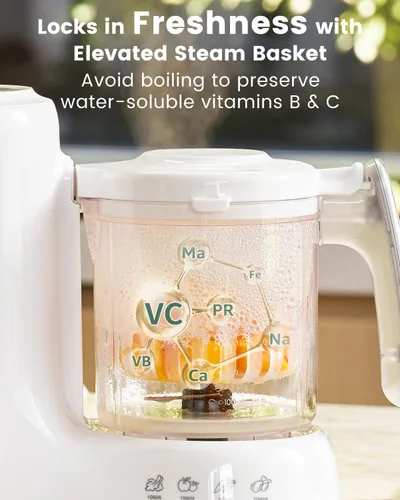 Vista 6 de Grownsy Cámara para bebés y fabricante de alimentos para bebés