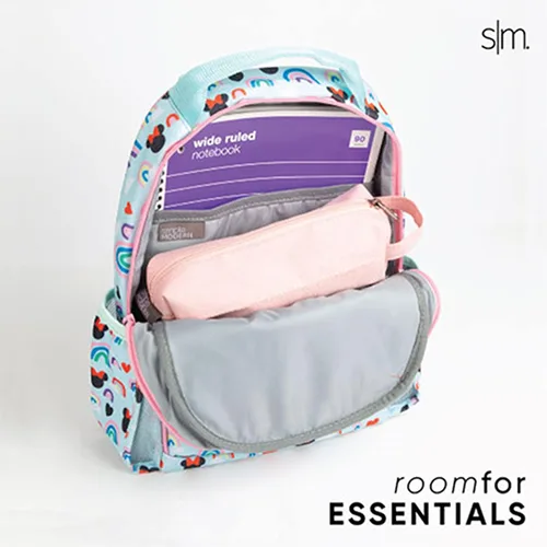 Vista 4 de Simple Modern - Mochila con diseño de Disney para niñas y niños pequeños y escolares -Toy Story Andys Toys 12 Liter