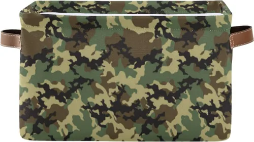 Vista 8 de Cesta de almacenamiento con forma de cubo de tortugas marinas tropicales, peces y tortugas marinas, caja de almacenamiento plegable grande