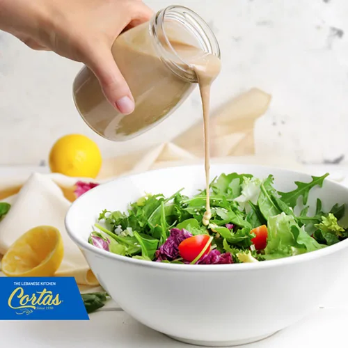 Vista 4 de Pasta de sésamo natural de 1 libra de Tahini libanés prémium