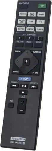 Vista 3 de Allimity RM-AAU189 RMAAU189 - Control remoto de repuesto compatible con receptor AV multicanal Sony STR-DN1050 STR-DN850 STRDN1050 STRDN850