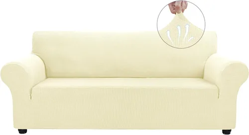Vista 37 de Asnomy Fundas de sofá para sofá de 2 cojines, fundas elásticas para sofá biplaza, protector de mascotas, fundas de muebles para perros y gatos, tela