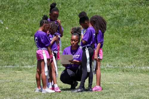 Vista 7 de Flag Football Belt - 2 Flags - Single