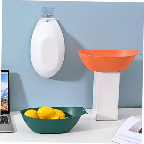 Vista 5 de Cabilock Cesta multifuncional para lavar frutas, escurridor de verduras, cuenco para lavadora de arroz, colador seguro y resistente